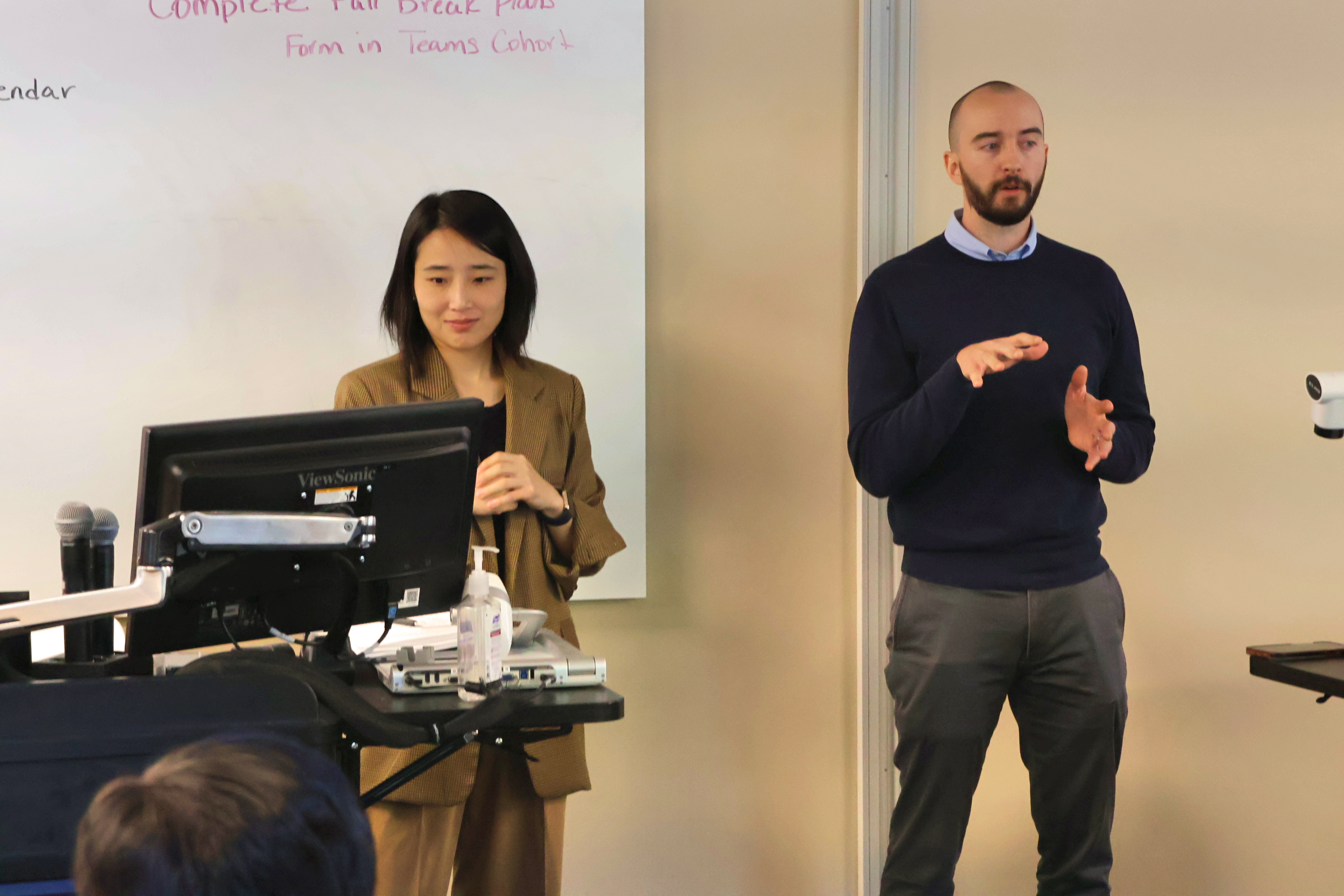 Eunhye and Matthew Flavin