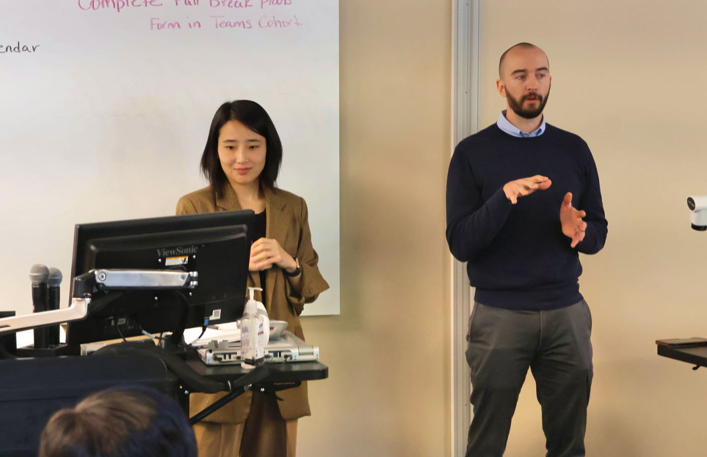 Eunhye and Matthew Flavin